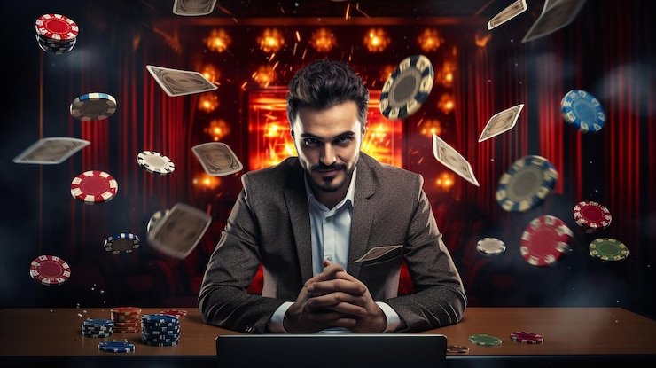 Tampilan kartu lightning dan multiplier di Lightning Baccarat clickbet88